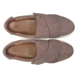 Frye Suede Studded Flatform platform sneakers